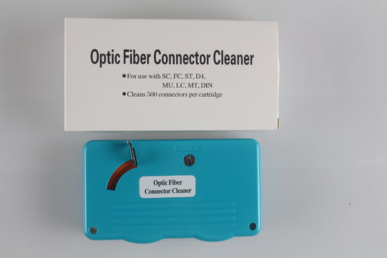 Conectores da TA MPO de Pen Cleaner Box MU LC da fibra da gaveta do ST D4 do SC FC